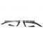 4PCS/SET Carbon Rear Bumper Vents Spoiler for Mercedes CLA-Class C117 AMG CLA45 14-15