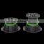 adjustable plastic base pedestal to raise the flooring pedestal for porcelain tile leveling system support