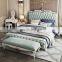 Neoclassical Furniture Classic Design Northern Europe Bedroom Wooden Bed