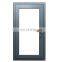 Australia standard double glass black aluminium windows glass window