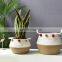 Best Seller Cotton Rope Modern Pots Home Decor Stand Storage Basket Plants Woven