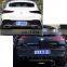 Rear upgrade GLE 63 AMG REAR DIFFUSER WITH EXHAUST TIP for Mercedes GLE Coupe C167 2020
