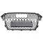 Replacement RS4 car front grille for Audi A4 B85 A4L silver center honeycomb mesh high quality bumper grill 2013-2016