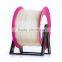 Pla 3d printer material Transparent filament with the new spool convertible into a coat hanger. Spool holder included.