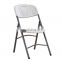 HDPE top outdoor Folding Chair Simple Portable Chair Home Conference white camping picnic Foldable Chairs