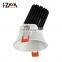 High Quality Anti Glare Aluminum 10W 12W 14W COB Indoor Bedroom Ceiling Recessed LED Spot Light