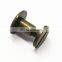 Antique Brass Decorative Rivet Button Metal Screw Rivets For Bags