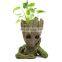 Amazon Hot Wholesale Ornaments Promotional Gifts Pvc Groot Pen Holder Groot Flower Pot