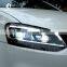 landnovo Auto car body part front LED head lamp for VW POLO 2011-2018 LED head light