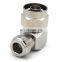 Right Angle 90 Degree Nickel Plated n Type Male to Female Conector Adapter rf Coaxial Connector