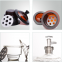 Glass desiccators 150mm to 300mm brown white color Boro3.3