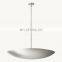 Home kitchen dining living room decor nordic modern Brass led pendant lights and chandeliers ITALIAN DISH PENDANT