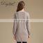 Hot Sale 100% Cashmere Pullover Sweater Women Vintage Style O-Neck Knit Top Pockets Long Length Winter OEM Service Available