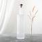 500ml 700ml 750ml 1 liter flat shoulder color coating glass bottle wholesale gold supplier SinoBottles Packaging