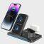 New Arrival Foldable Fast Charging Stand Dock 3 in 1 Wireless Charger for Apple