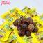 HALAL certification herbal filled tangerine flavor small size soft candy
