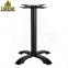 High Quality Cast Iron Cross Table Base Metal Decorative Metal Table Legs Dining Table Cross Leg
