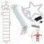 Wholesale Santa Climbing LED Ladder Lights - 1M/3M, RGBIC & Warm White for Indoor/Outdoor Xmas Tree & Stair Decor