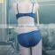 China reliable factory light blue undergarments bra with panti set