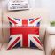 Modern Style US UK Canada National Flag Linen Cotton Cushion Cover For Sofa Car Bed Seat Pillow Case