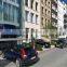 Underground hidden car lift parking with car parking platform at top