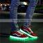 wholesale new design lighting red led shoes LED USB Charge shoes