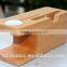 Factory Wholesale Bamboo wood stand for apple watch for iphone