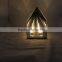 infinity lights,infinity mirror for household concept,house shaped candle holder