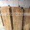 brushed American white oak stair covers