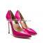 Made in China Cheap Price Wholesale Fashion Metal Heel Shoes Women High Quality Ladies High Heels