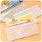 Transparent cartoon plastic zipper file bag