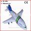 Large print customer LOGO PVC inflatable airplane