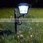 Black Top New Style Solar Post Garden light / Lawn Lamp / High quality garden / lawn