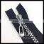 Grey Open End Two Way Puller Double Silder Mold Moulded Zipper