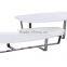 CJ0183 Black Titanize Stainless Leg hight gloss top Modern Design Coffee Table