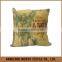Wholesale Custom Print Decorative Throw Pillow Cover With Zipper