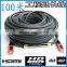HDMI Certified 50m black color hdmi cable for for hdtv set box