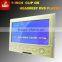 2014 9 inch clip on car headrest dvd with wireless game console IR FM HDMI USB SD