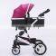 European standard style Foldable baby Stroller Pushchair Pram(blue)