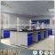 TOP Quality!!! C-frame steel and wool epoxy resin worktop laboratory island bench