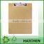 Mini clip board A5 SIZE MDF wooden clipboard