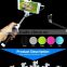 tourism equipment selfie monopod, monopod selfie stick for smartphone, colorful monopods