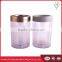 High quality double layer glass ice bucket for sale