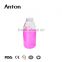 15oz round clear glass bottle beverage juice bottle clear glass jar wholesale with screw cap