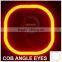 76*76cm Cob Angle Eyes ,Led Cob Headlight,Car Led Ring Light halo ring