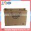 Wholesale Brown Decorative Kraft Paper Shopping Bags with Handles