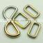 High quality heavy duty brass rectangle ring metal hardware bag Ring Hardware rectangle-rings