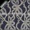 Rice white yarn nylon cotton net Dragonfly lace fabric for dresses