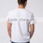 New Design 100% Cotton Cutomizable White O-Neck Short Sleeve T Shirt Wholesale China