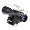 Funpowerland 4X Magnifier With FTS Flip to Side Mount for Scopes Sights